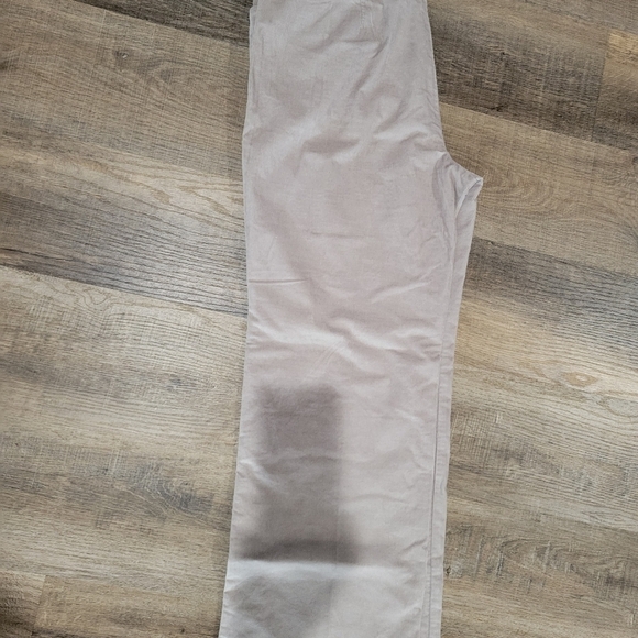 Talbots Petite Strech 14 Gray Corduroy Pants - Picture 8 of 16